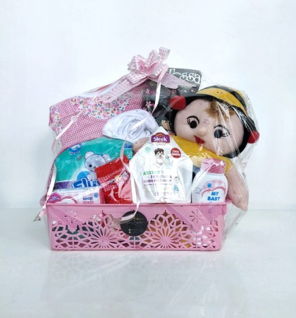 Hampers Kotak Pink Besar by Farirah Collection