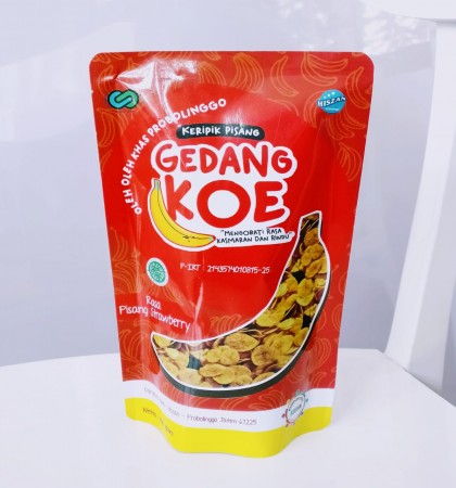 Kripik Pisang Gedang Koe Varian Rasa