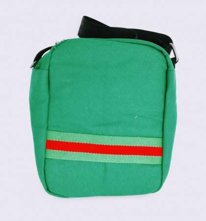 Tas Selempang Pria Kasual Polos Hijau Slingbag