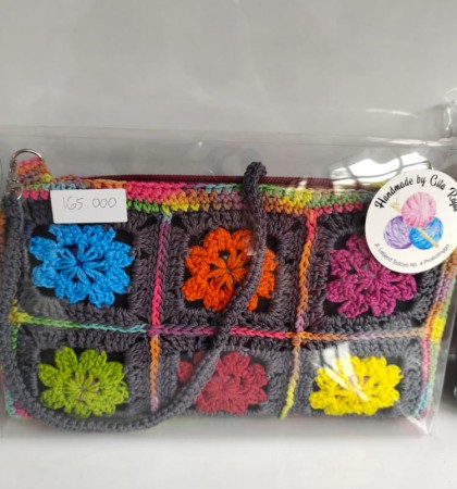tas dompet rajut