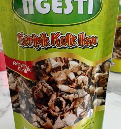 keripik kulit ikan ngesti