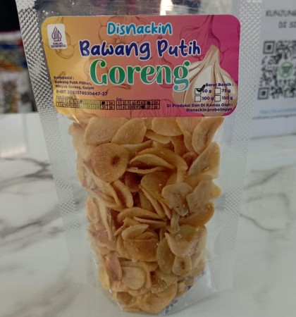 bawang putih goreng disnakin