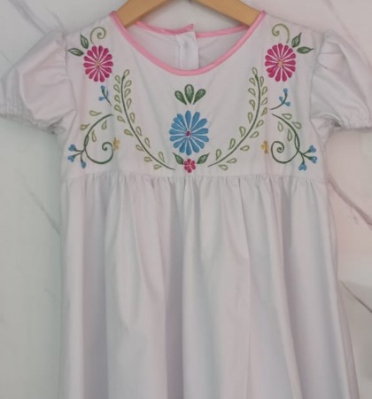 baju anak pakai lengan bordir rezza