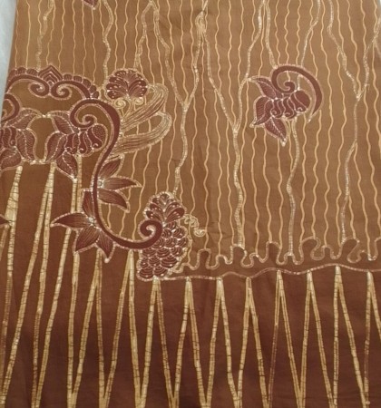 batik coklat eva