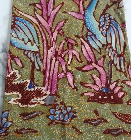 batik motif angsa nico poerwa